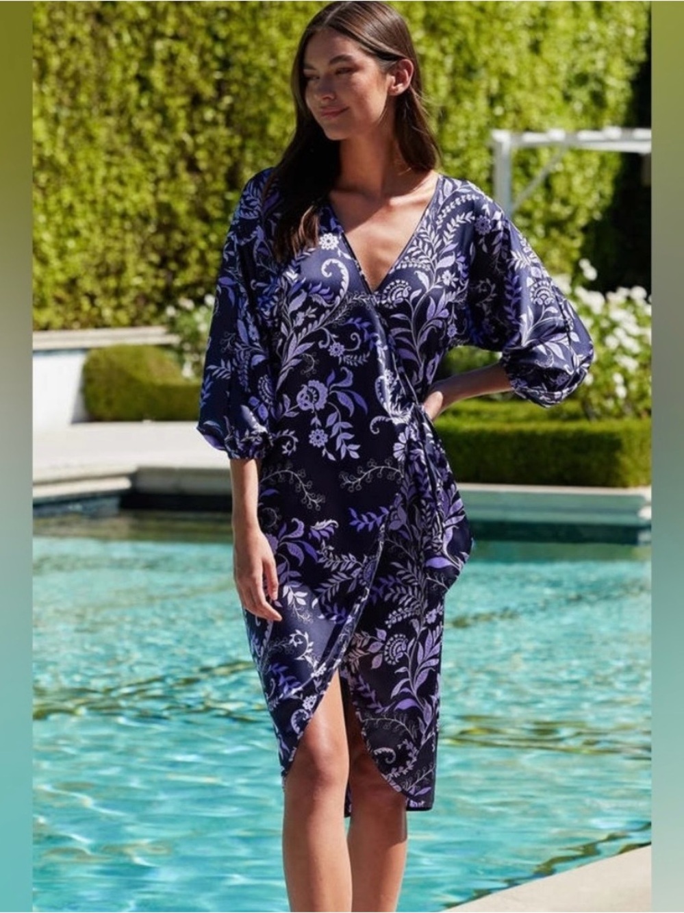 NWT | Misa Los Angeles - Sylvia Floral Midi dress | Size S